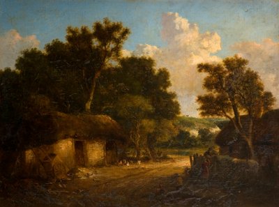 Landscape with Cottage by John Crome